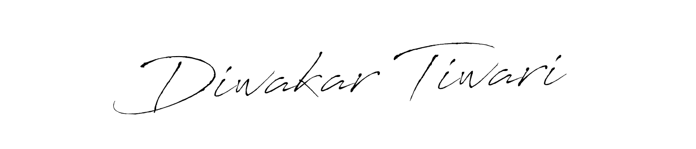 Make a beautiful signature design for name Diwakar Tiwari. With this signature (Antro_Vectra) style, you can create a handwritten signature for free. Diwakar Tiwari signature style 6 images and pictures png