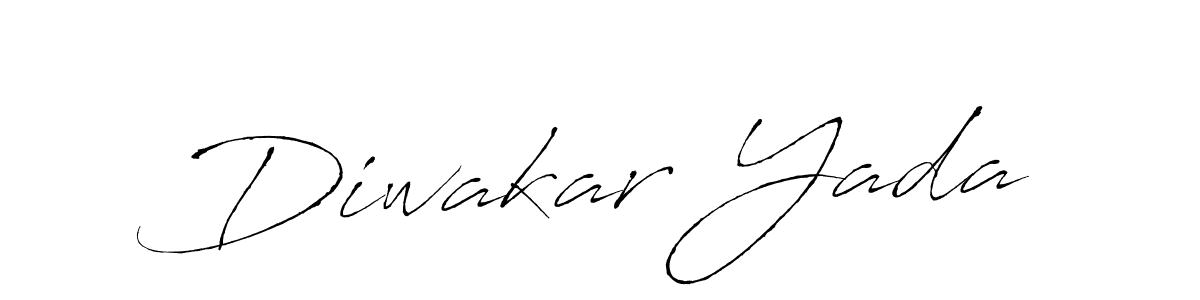 Design your own signature with our free online signature maker. With this signature software, you can create a handwritten (Antro_Vectra) signature for name Diwakar Yada. Diwakar Yada signature style 6 images and pictures png