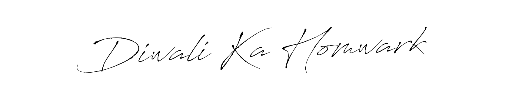 Antro_Vectra is a professional signature style that is perfect for those who want to add a touch of class to their signature. It is also a great choice for those who want to make their signature more unique. Get Diwali Ka Homwark name to fancy signature for free. Diwali Ka Homwark signature style 6 images and pictures png