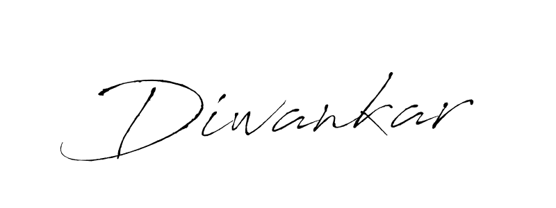 Design your own signature with our free online signature maker. With this signature software, you can create a handwritten (Antro_Vectra) signature for name Diwankar. Diwankar signature style 6 images and pictures png