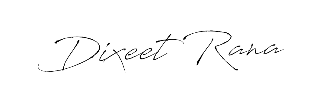 How to make Dixeet Rana signature? Antro_Vectra is a professional autograph style. Create handwritten signature for Dixeet Rana name. Dixeet Rana signature style 6 images and pictures png