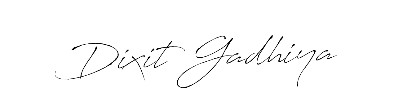 Antro_Vectra is a professional signature style that is perfect for those who want to add a touch of class to their signature. It is also a great choice for those who want to make their signature more unique. Get Dixit Gadhiya name to fancy signature for free. Dixit Gadhiya signature style 6 images and pictures png