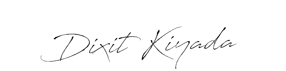 This is the best signature style for the Dixit Kiyada name. Also you like these signature font (Antro_Vectra). Mix name signature. Dixit Kiyada signature style 6 images and pictures png