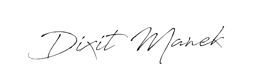 The best way (Antro_Vectra) to make a short signature is to pick only two or three words in your name. The name Dixit Manek include a total of six letters. For converting this name. Dixit Manek signature style 6 images and pictures png