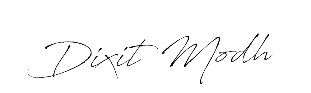 Create a beautiful signature design for name Dixit Modh. With this signature (Antro_Vectra) fonts, you can make a handwritten signature for free. Dixit Modh signature style 6 images and pictures png