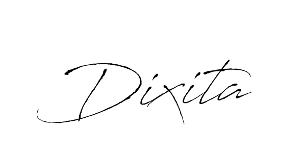 How to make Dixita signature? Antro_Vectra is a professional autograph style. Create handwritten signature for Dixita name. Dixita signature style 6 images and pictures png
