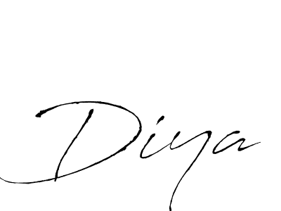 Create a beautiful signature design for name Diya. With this signature (Antro_Vectra) fonts, you can make a handwritten signature for free. Diya signature style 6 images and pictures png