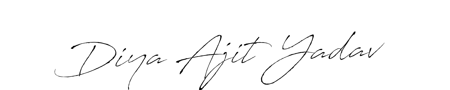 Once you've used our free online signature maker to create your best signature Antro_Vectra style, it's time to enjoy all of the benefits that Diya Ajit Yadav name signing documents. Diya Ajit Yadav signature style 6 images and pictures png