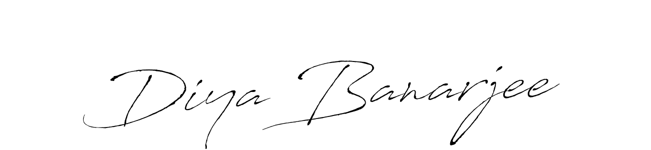 How to make Diya Banarjee signature? Antro_Vectra is a professional autograph style. Create handwritten signature for Diya Banarjee name. Diya Banarjee signature style 6 images and pictures png