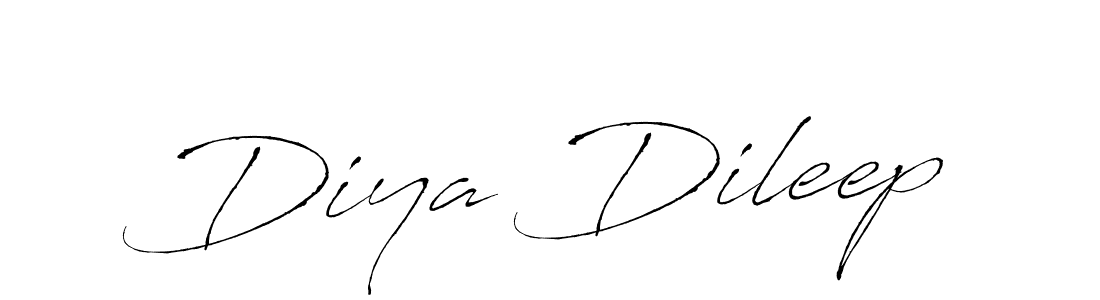 This is the best signature style for the Diya Dileep name. Also you like these signature font (Antro_Vectra). Mix name signature. Diya Dileep signature style 6 images and pictures png