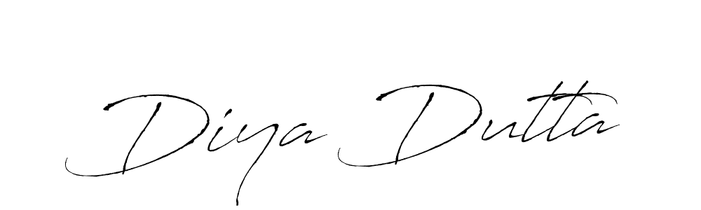 The best way (Antro_Vectra) to make a short signature is to pick only two or three words in your name. The name Diya Dutta include a total of six letters. For converting this name. Diya Dutta signature style 6 images and pictures png