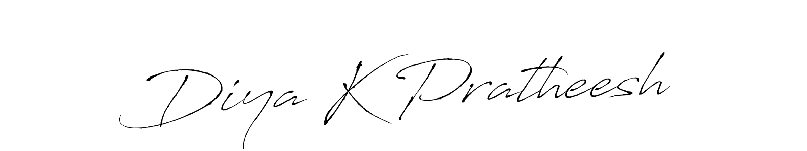 Make a beautiful signature design for name Diya K Pratheesh. Use this online signature maker to create a handwritten signature for free. Diya K Pratheesh signature style 6 images and pictures png