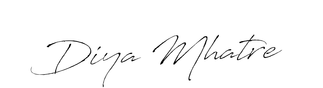 Use a signature maker to create a handwritten signature online. With this signature software, you can design (Antro_Vectra) your own signature for name Diya Mhatre. Diya Mhatre signature style 6 images and pictures png