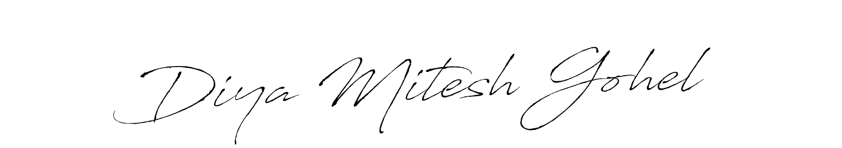 See photos of Diya Mitesh Gohel official signature by Spectra . Check more albums & portfolios. Read reviews & check more about Antro_Vectra font. Diya Mitesh Gohel signature style 6 images and pictures png