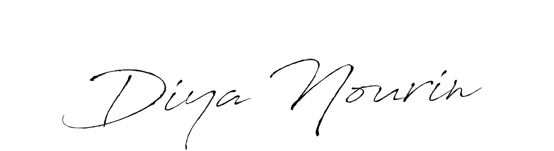You should practise on your own different ways (Antro_Vectra) to write your name (Diya Nourin) in signature. don't let someone else do it for you. Diya Nourin signature style 6 images and pictures png