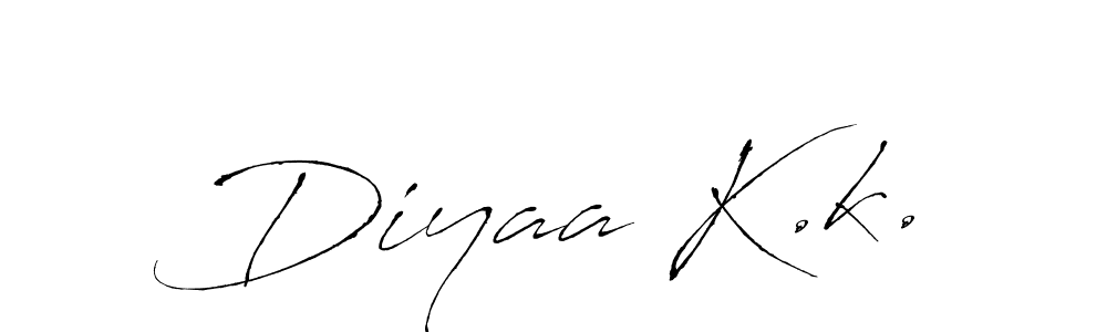 You can use this online signature creator to create a handwritten signature for the name Diyaa K.k.. This is the best online autograph maker. Diyaa K.k. signature style 6 images and pictures png