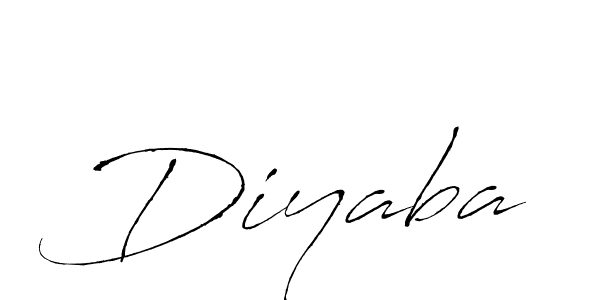 Make a beautiful signature design for name Diyaba. Use this online signature maker to create a handwritten signature for free. Diyaba signature style 6 images and pictures png