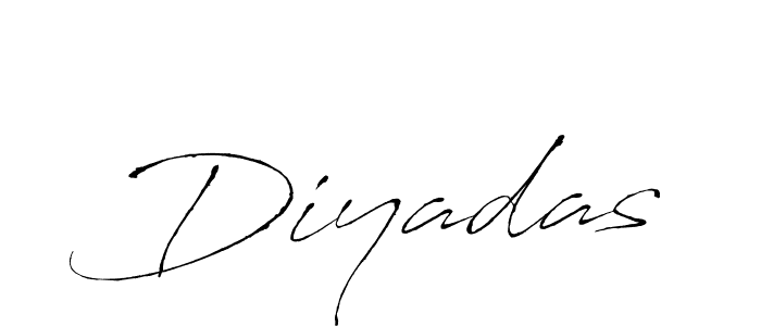 You can use this online signature creator to create a handwritten signature for the name Diyadas. This is the best online autograph maker. Diyadas signature style 6 images and pictures png