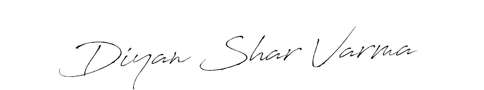 Use a signature maker to create a handwritten signature online. With this signature software, you can design (Antro_Vectra) your own signature for name Diyan Shar Varma. Diyan Shar Varma signature style 6 images and pictures png