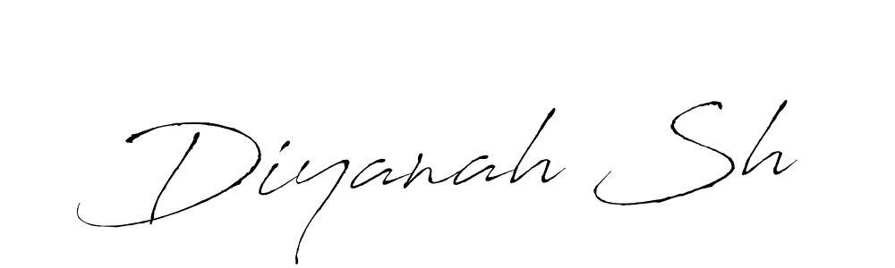 Once you've used our free online signature maker to create your best signature Antro_Vectra style, it's time to enjoy all of the benefits that Diyanah Sh name signing documents. Diyanah Sh signature style 6 images and pictures png