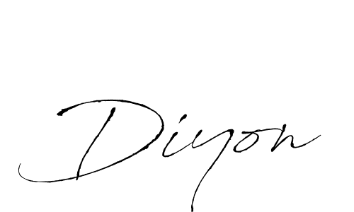 Best and Professional Signature Style for Diyon. Antro_Vectra Best Signature Style Collection. Diyon signature style 6 images and pictures png
