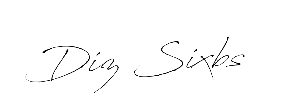 Also You can easily find your signature by using the search form. We will create Diz Sixbs name handwritten signature images for you free of cost using Antro_Vectra sign style. Diz Sixbs signature style 6 images and pictures png