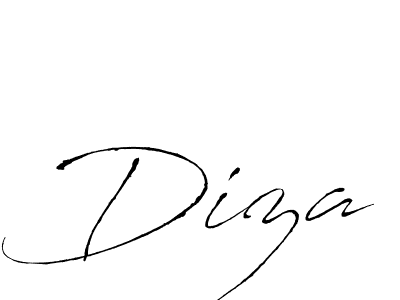 Best and Professional Signature Style for Diza. Antro_Vectra Best Signature Style Collection. Diza signature style 6 images and pictures png