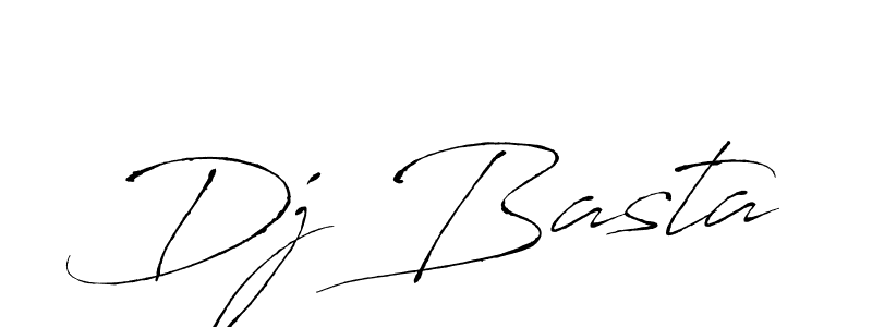 You should practise on your own different ways (Antro_Vectra) to write your name (Dj Basta) in signature. don't let someone else do it for you. Dj Basta signature style 6 images and pictures png