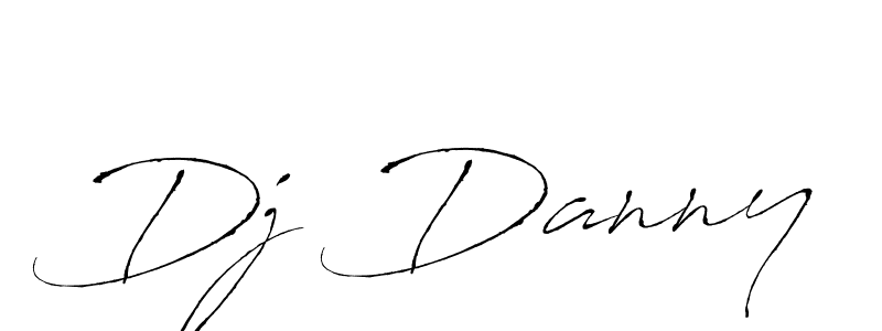 Use a signature maker to create a handwritten signature online. With this signature software, you can design (Antro_Vectra) your own signature for name Dj Danny. Dj Danny signature style 6 images and pictures png