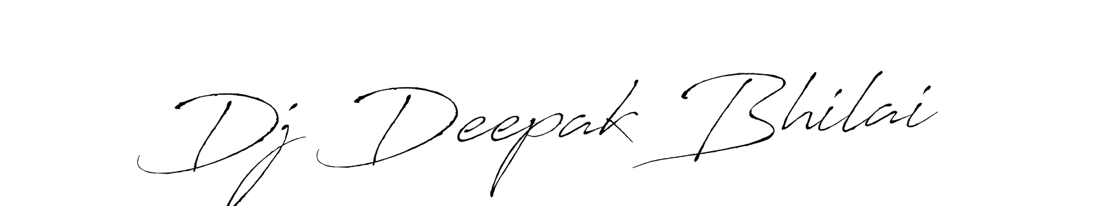 You should practise on your own different ways (Antro_Vectra) to write your name (Dj Deepak Bhilai) in signature. don't let someone else do it for you. Dj Deepak Bhilai signature style 6 images and pictures png