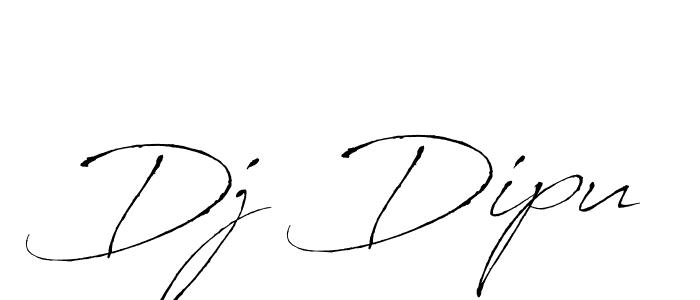 Use a signature maker to create a handwritten signature online. With this signature software, you can design (Antro_Vectra) your own signature for name Dj Dipu. Dj Dipu signature style 6 images and pictures png