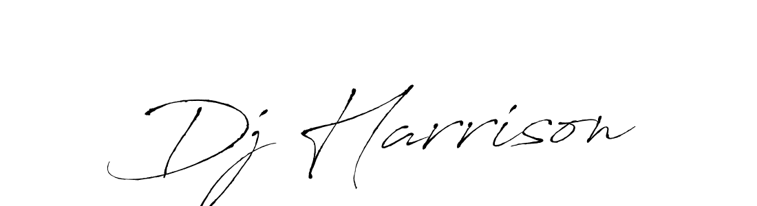 Create a beautiful signature design for name Dj Harrison. With this signature (Antro_Vectra) fonts, you can make a handwritten signature for free. Dj Harrison signature style 6 images and pictures png