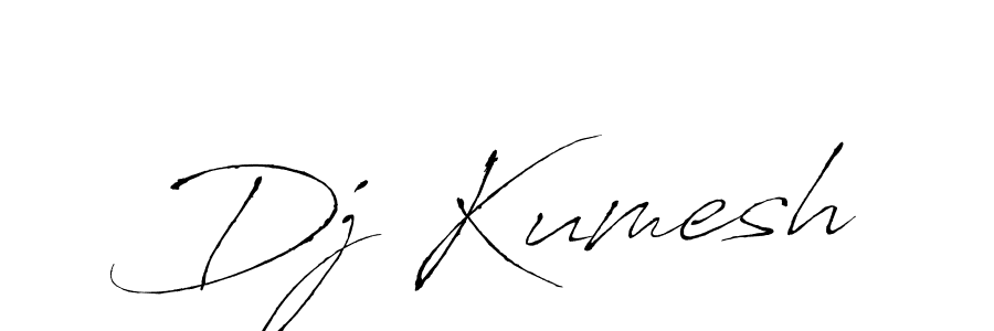 Create a beautiful signature design for name Dj Kumesh. With this signature (Antro_Vectra) fonts, you can make a handwritten signature for free. Dj Kumesh signature style 6 images and pictures png