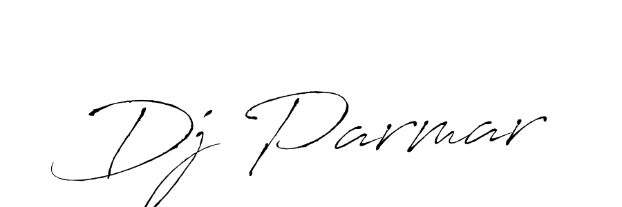 You should practise on your own different ways (Antro_Vectra) to write your name (Dj Parmar) in signature. don't let someone else do it for you. Dj Parmar signature style 6 images and pictures png