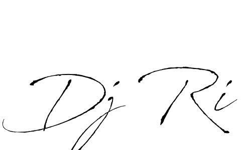This is the best signature style for the Dj Ri name. Also you like these signature font (Antro_Vectra). Mix name signature. Dj Ri signature style 6 images and pictures png