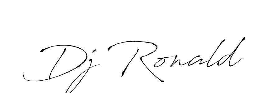 It looks lik you need a new signature style for name Dj Ronald. Design unique handwritten (Antro_Vectra) signature with our free signature maker in just a few clicks. Dj Ronald signature style 6 images and pictures png