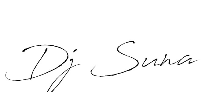 The best way (Antro_Vectra) to make a short signature is to pick only two or three words in your name. The name Dj Suna include a total of six letters. For converting this name. Dj Suna signature style 6 images and pictures png
