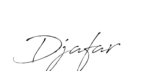 Design your own signature with our free online signature maker. With this signature software, you can create a handwritten (Antro_Vectra) signature for name Djafar. Djafar signature style 6 images and pictures png