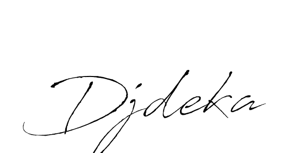 Djdeka stylish signature style. Best Handwritten Sign (Antro_Vectra) for my name. Handwritten Signature Collection Ideas for my name Djdeka. Djdeka signature style 6 images and pictures png