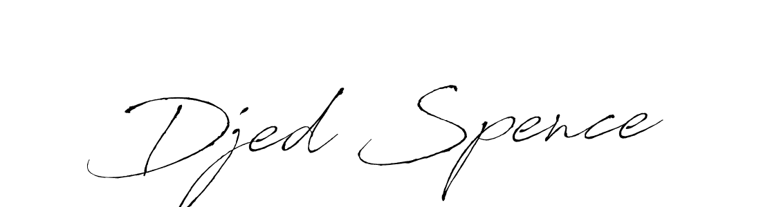 How to make Djed Spence name signature. Use Antro_Vectra style for creating short signs online. This is the latest handwritten sign. Djed Spence signature style 6 images and pictures png