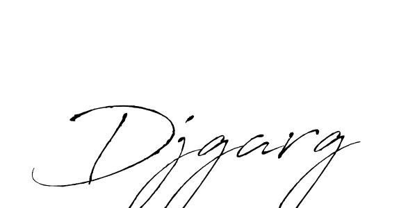 Make a beautiful signature design for name Djgarg. With this signature (Antro_Vectra) style, you can create a handwritten signature for free. Djgarg signature style 6 images and pictures png
