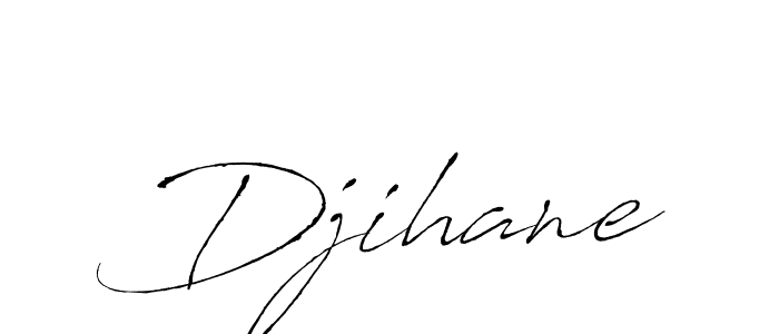 How to make Djihane name signature. Use Antro_Vectra style for creating short signs online. This is the latest handwritten sign. Djihane signature style 6 images and pictures png