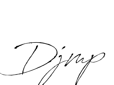 The best way (Antro_Vectra) to make a short signature is to pick only two or three words in your name. The name Djmp include a total of six letters. For converting this name. Djmp signature style 6 images and pictures png