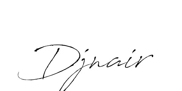 Djnair stylish signature style. Best Handwritten Sign (Antro_Vectra) for my name. Handwritten Signature Collection Ideas for my name Djnair. Djnair signature style 6 images and pictures png