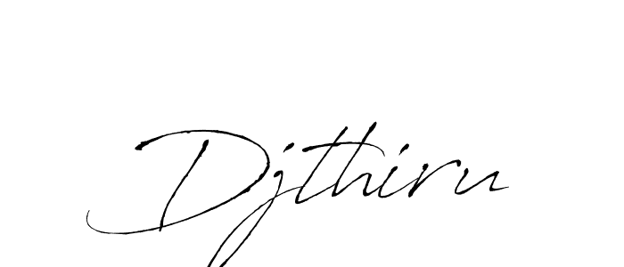 How to make Djthiru signature? Antro_Vectra is a professional autograph style. Create handwritten signature for Djthiru name. Djthiru signature style 6 images and pictures png