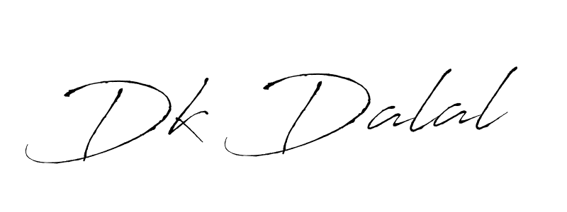 You should practise on your own different ways (Antro_Vectra) to write your name (Dk Dalal) in signature. don't let someone else do it for you. Dk Dalal signature style 6 images and pictures png