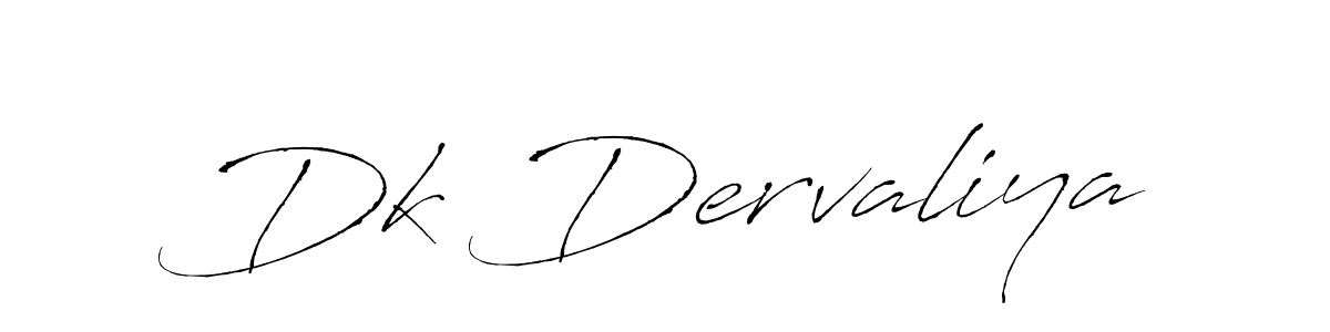 You should practise on your own different ways (Antro_Vectra) to write your name (Dk Dervaliya) in signature. don't let someone else do it for you. Dk Dervaliya signature style 6 images and pictures png