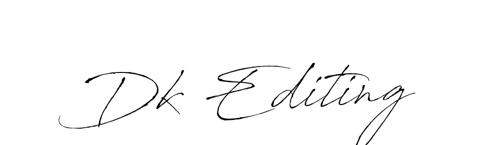 How to Draw Dk Editing signature style? Antro_Vectra is a latest design signature styles for name Dk Editing. Dk Editing signature style 6 images and pictures png