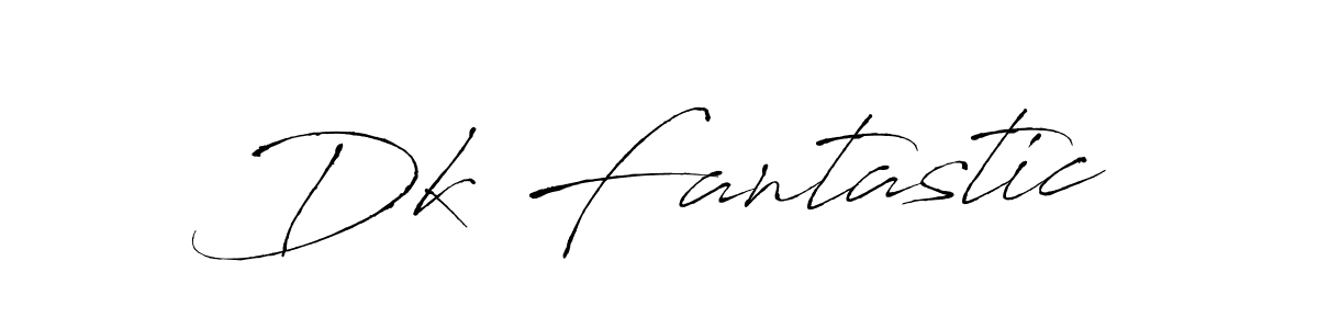 Dk Fantastic stylish signature style. Best Handwritten Sign (Antro_Vectra) for my name. Handwritten Signature Collection Ideas for my name Dk Fantastic. Dk Fantastic signature style 6 images and pictures png