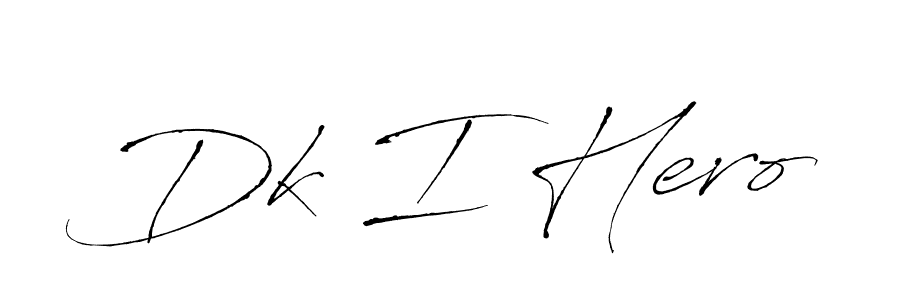 It looks lik you need a new signature style for name Dk I Hero. Design unique handwritten (Antro_Vectra) signature with our free signature maker in just a few clicks. Dk I Hero signature style 6 images and pictures png